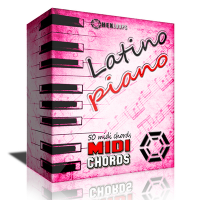 Product picture Latino Piano Midi Chords Loops