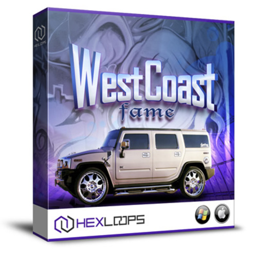 Product picture West Coast Fame Hip Hop Loops Samples MIDI Wav
