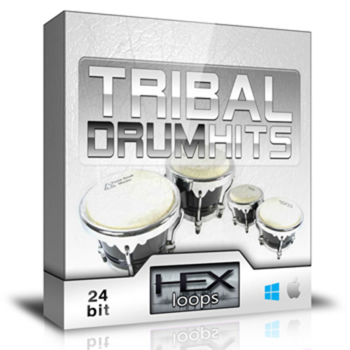 Product picture Tribal Drum Hits - One Shots Sounds Drum Kits