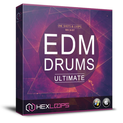 Product picture EDM Drums - Ultimate Sample Pack - WAV, ACID